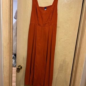 Old Navy Rust Maxi Dress